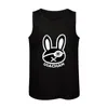 Topy z czołgami męski Buddha Usachan Bunny Rabbit Okuch Top Gym T Shirt Mężczyzna kamizelka 230717