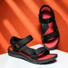 Sandaler Cresfimix Sandalias Male Fashion Black Plus Size Light Weight Anti Skid Summer Men Cool Stylish Comfort C6320 230718