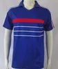 1982 1984 Frenchs Retro piłka nożna Michel Platini Henry Thuram Deschamps Pires Vintage Classic Football Shirts Kit Maillots de Foot Jersey