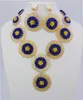 Collier Boucles d'oreilles Set African Wedding Coral Perles bijoux nigériane 101-3