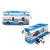 Block 235st City Express bussbyggnadsblock sätter Safe Comfort Fast Creator Bricks Figurer Playmobil Educational Kids Toys R230718