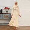 Ethnic Clothing Arab Middle East Muslim Abaya Sequined Ladies Elegant Hijab Dress Fashion Vestidos Arabes Dubai Y Turcos Robe