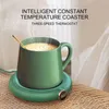 Mattor Te Electric Warmer Cup Warming 10W USB Värme Drick Kaffematt Timing Icke-halk Justerbar vattenflaska