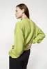 女性用セータールーズスキンフレンドリーソフト通勤オールマッチの長袖の丸いネックニットセーター