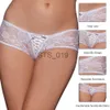 Calzoncillos Bragas Otras bragas Bragas de malla de encaje de mujer Ropa interior sexy de cintura baja transparente Tanga de dama Lencería íntima Regalo de Navidad Tanga de entrepierna de encaje transparente x0719