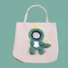 Cat Carriers Cute Canvas Cartoon Bee Design Pet Portable Breathable Bag Dog Outgoing Travel Slings Handbag With Buttons