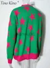Женские свитера Vneck Casual Women Cardigan Sweater Sweater Star Printed Trik