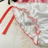 Briefs trosor andra trosor japansk stil kawaii sexig underkläder jungfru trosor kvinnors siden satin snörning trosor trosor damer knickers korta underkläder x0719