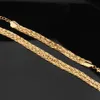 Wedding Jewelry Sets Gold Color Hollow Earrings Necklace Set Fashion Women Dubai Africa Luxury Punk Jewellery Choker Necklace Wholesale Accessaries 230717