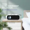 Другие аксессуары проектора YG280 Full HD 1080p Mini LED Projector 480x272 Pixels поддерживает USB HDMI-совместимый портативный проектор Home Media Project Home Media Player X0717