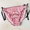 Briefs trosor andra trosor japansk stil kawaii sexig underkläder jungfru trosor kvinnors siden satin snörning trosor trosor damer knickers korta underkläder x0719