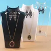 Three Colors 20 13 5 7 5CM Mannequin Necklace Jewelry Pendant Display Stand Holder Show Decorate Jewelry Display Shelf2111