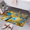 Mattor Golden Forest Entrance Door Floor Mat Non-Slip Foot Pad Home Welcome Carpet For Hallway Bath Kitchen Doormat