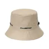 Fishing Hat Summer Breathable Drawstring Solid Color Light Board Bucket Hat Outdoor Sun Hat Air Hole Sun Protection Sun Hat