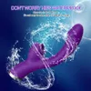 Vibratoren Vibrator für Frauen 2 in 1 Leckmaschine Klitoris Stimulator G-Punkt Leistungsstarker Vibro-Dildo-Stab Weiblicher Klitoris-Sauger Erwachsene Sexspielzeuge 230718