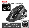 Caschi da ciclismo BATFOX Casco da bici Complessivo modellato Mountain Road Bicicletta ultraleggera DH AM Casco Ciclismo Bicicleta 230717