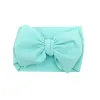 Bébé Noeud Bandeau Filles gros arc bandeaux Élastique Bowknot bandeaux Turban Solide Chapeaux Head Wrap Band Accessoires DHL