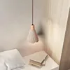 Hanglampen Japanse Wabi Sabi Creative Homestay Studio Pendent Lights Nordic Minimalistische Restaurant Slaapkamer Micro Cement Led Plafondlamp