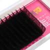 False Eyelashes RUJADE 20mm Lashes for Extension 1520mm Long Eyelash Russian Silk Lash Matte Black Individual 230617