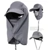 Bandanas Outdoor Sun Hat Camping Odpowiedni UV Oddychający oddychający WITRPOOF WITRPOOF DINGLE Mosquito Proof Protector Visor