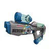 Sand Play Water Fun Electric Gun Summer Childrens Outdoor Toy Fully Automatic Illumination Continuous Shooting Pistol 230718