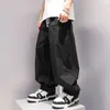 Men's Pants Men Casual Outdoor Straight Solid Color Spring Autumn Personality Trend Couples Green Loose Streetpants 002