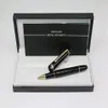 Caneta Roller Corpo preto cor ouro prata guarnição Classique Platinum Line artigos de papelaria material de escritório escolar com número de série196a