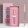 Montagut Electricating Pen Bottle Golden Trim Iridium Roller Ball Professional Stationery Writing Gift