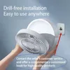 Fans Fans With Remote Control Portable Rechargeable Ceiling Usb Electric Folding Fan Night Light Air Cooler Home-appliance Home 230717