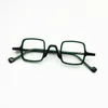 Солнцезащитные очки рамки Belight Optical Japan Design Acetate Маленькая мини -квадратная форма мужчины женщины винтажные ретро -рецепты очки рамы очков