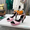 Designer Luxury Womens Starboard Line Wedge sole Sandal Flip Flops With Box