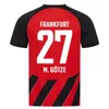 4xl 23/24 EINTRACHT Frankfurt 125th piłka nożna rocznica 2023 DFB Pokal Final Marmoush M.Gotze Skhiri Knauff jeździł Skarpetki Kit Kit Kit Retro 1999 00 Koszula piłkarska