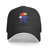 Berets Footix 98 Czapki baseballowe moda mężczyźni Kobiety kapelusze na zewnątrz regulowana swobodna czapka streetwearna czapka polichromatyczna