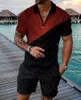 Tute da uomo Fashion POLO Shirt Shorts Suit Sport Casual Street Outdoor Seaside Marca da uomo Alta qualità Taglie forti Estate S-6XL 230717