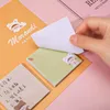 8Pack Wholesale Memo Note Pads Sticky Rainbow Gradient Self Adhesive School Stationery Office Tab Bookmark Paste Message 6CM