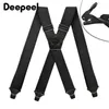 Suspenders 1Pc 3.5*120cm Men's Suspender Adult 4 Clips Mens Suspenders X Type Elastic Adjustable Strap Wide Braces Work Male Jockstrap 230717