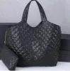 Icare Maxi-Tasche, Designer-Tasche, 58 cm, Damen-Tragetaschen, große Handtaschen, befestigt, luxuriöse Umhängetasche, Shopping, Strand, Geldbörse, Tragetaschen, Schultern, echtes Leder