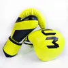Koruyucu Dişli Boks Eldivenleri Muaythai Punch Bag Eğitim Eldivenleri Kickboks Fighting HKD230719