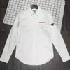 Camicia a maniche lunghe con risvolto classico da uomo primaverile ed estivo, tessuto Oxford in puro cotone, stile business senior, personalità per il tempo libero, moda per il tempo libero tutto.