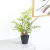 Decoratieve Bloemen Europese Kunstplanten Groene Faux Bonsai Kleine Ornamenten Woonkamer Binnen Ingemaakte Meubels Nep