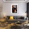 Contemporary Wall Art Portrait of Jacques and Berthe Lipchitz Amedeo Modigliani Famous Painting Handmade Modern Music Room Decor