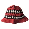 Basker mxmb handgjorda hink hatt enkel cloches stil sunhat med