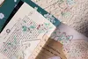 Gift Wrap Vintage Loidesign Malus Halliana Floral Washi PET Tape Planner DIY Card Making Scrapbooking Plan Decorative Sticker