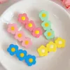 Accessori per capelli Forcina per bambini Ragazza carina Clip laterale Caramella Colore Onda Fiore Coccodrillo Copricapo Coreano