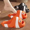 Fish GAI Slippers Leuke damessandalen Platform Binnen Buiten Badkamer Huisslipper met dikke antislipbodem Sandalias De Mujer 230717 116