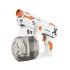 Sand Play Water Fun Capacity Gun Electric Pistol Shooting Toy hela automatiska sommarstrand Barnen pojkar och flickor vuxna gifs 230718