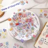 Emballage cadeau 1000 pièces/100 feuilles mignon autocollants étanche bouteille d'eau ordinateur portable Scrapbook esthétique Kawaii clair Pack