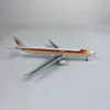 Aircraft Modle Diecast 1/400 Skala A330-300 HG5439 Iberia Air Airlines Model Stop z Landing Gear Kolekcjonowanie 230718