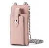 Bolsa de celular de pequeno celular bolsa feminina moda crossbody saco hasp strap para bolsa de luxo portador de cartão de luxo carteiras