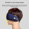 Eye Massager 3D Sleep Mask Soft Padded Pure Cotton Eye Cover Block Out Light Sleeping Blindfold For Eyes Women Dream Eyeshade Slaapmasker Nap 230718